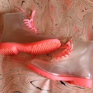 See-Through Jelly Boots